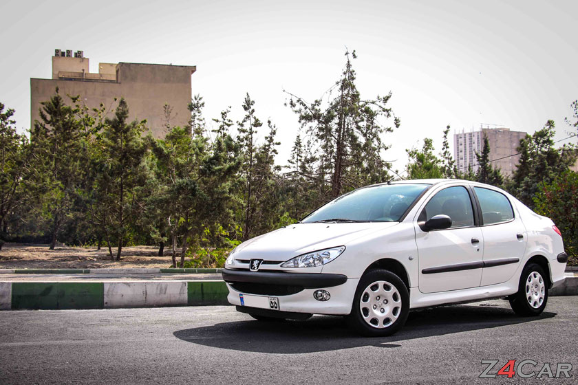 پژو 206 صندوقدار V8