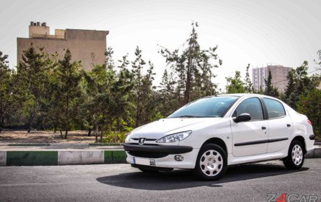 پژو ۲۰۶ صندوقدار V8