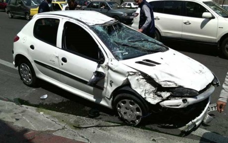 خسارت‌های ناشی از وقوع تصادفات رانندگی