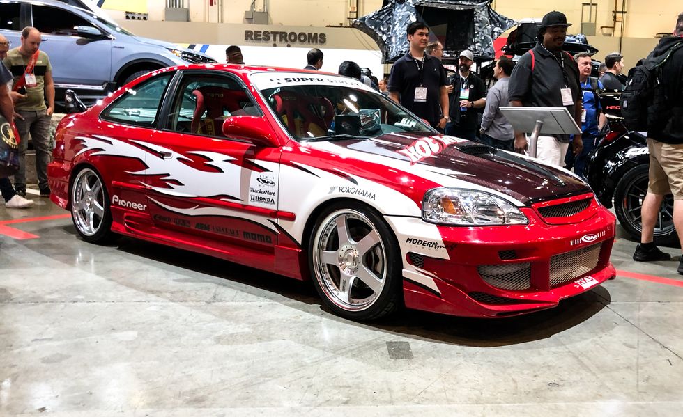 هوندا سیویک Si Super Street Build مدل 1999