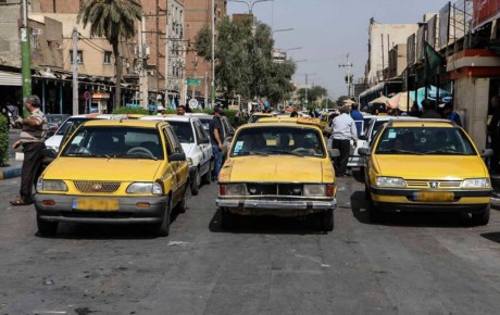 رانندگان تاکسی در انتظار افزایش کرایه