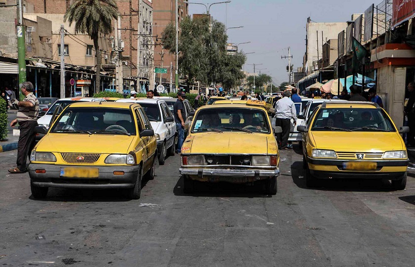 رانندگان تاکسی در انتظار افزایش کرایه