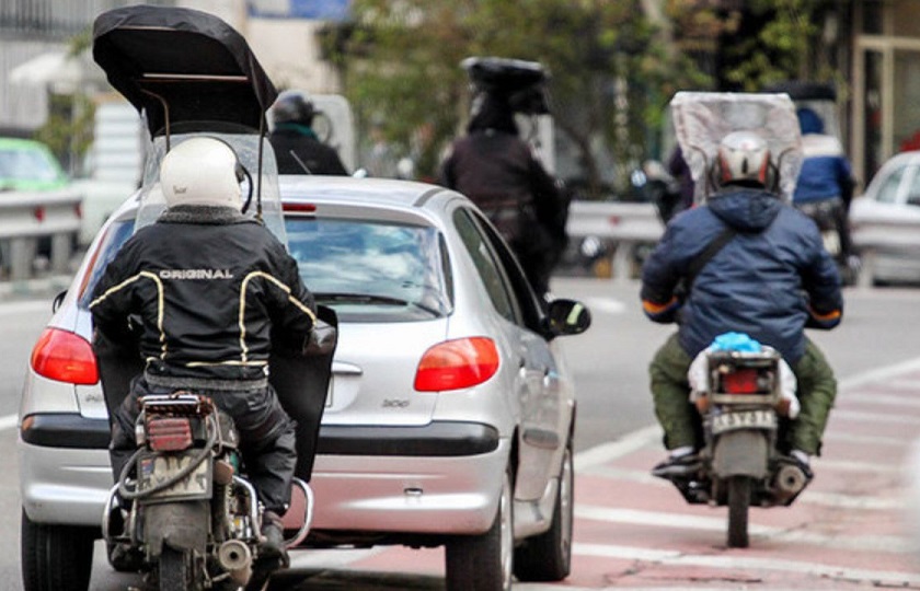 موتورسیکلت‌ها از جنبه رعایت قوانین و مقررات رها شده‌اند