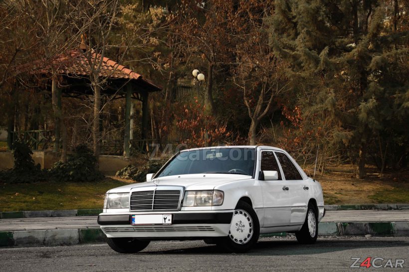 نمای جلو بنز W124