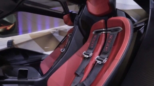 رونمایی از خودروی الکتریکی اپکس AP-0 + تصاویر