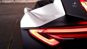 رونمایی از خودروی الکتریکی اپکس AP-0 + تصاویر