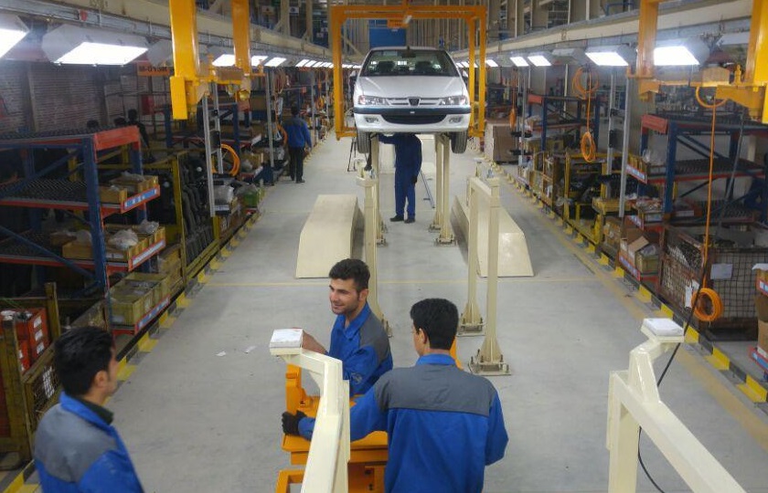 تولید روزانه 85 دستگاه خودرو پژو پارس در شیراز