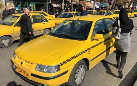 چالش کرایه مسافر چهارم در تاکسی‌ها