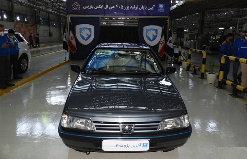 تولید آخرین پژو 405 در ایران خودرو + تصاویر