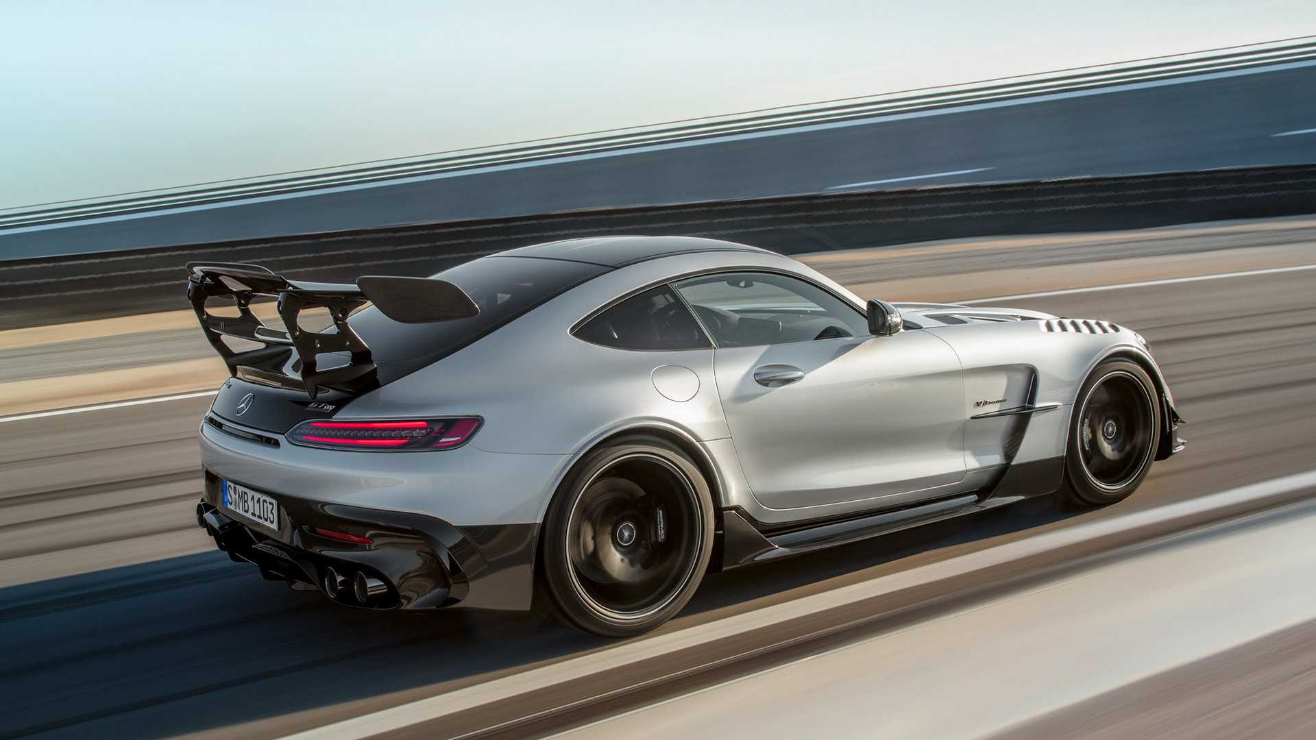 back view amg gt