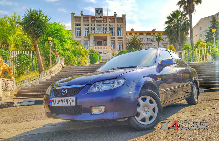 بررسی و تجربه رانندگی مزدا 323