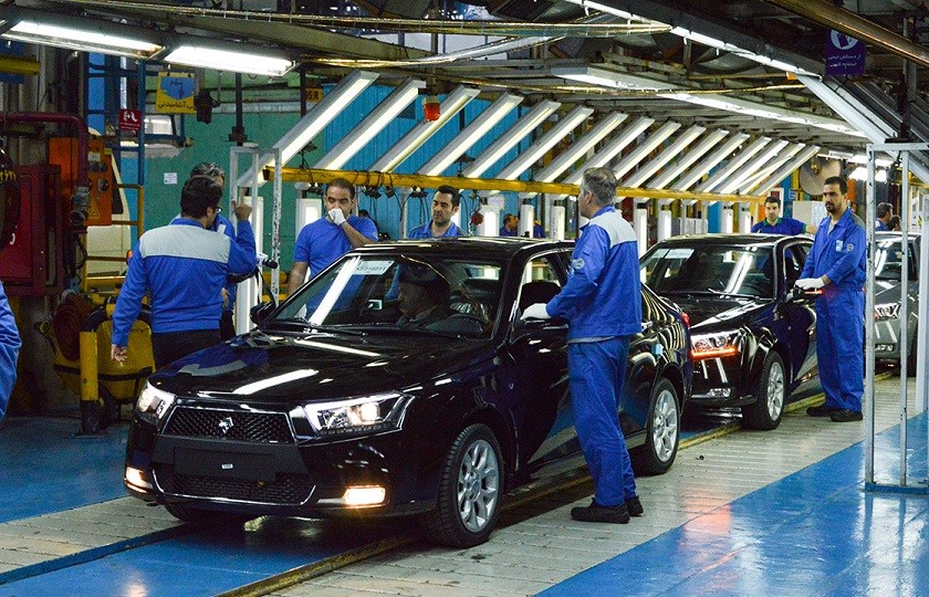 رشد 32 درصدی تولیدات ایران خودرو