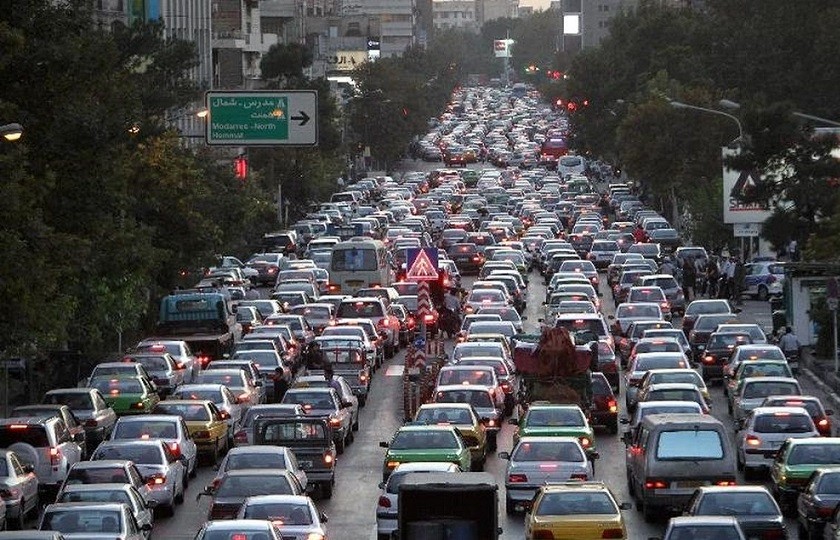 تحلیل وضعیت ترافیکی تهران