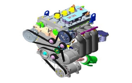 تولید موتور ۳ استوانه توسط ایران خودرو