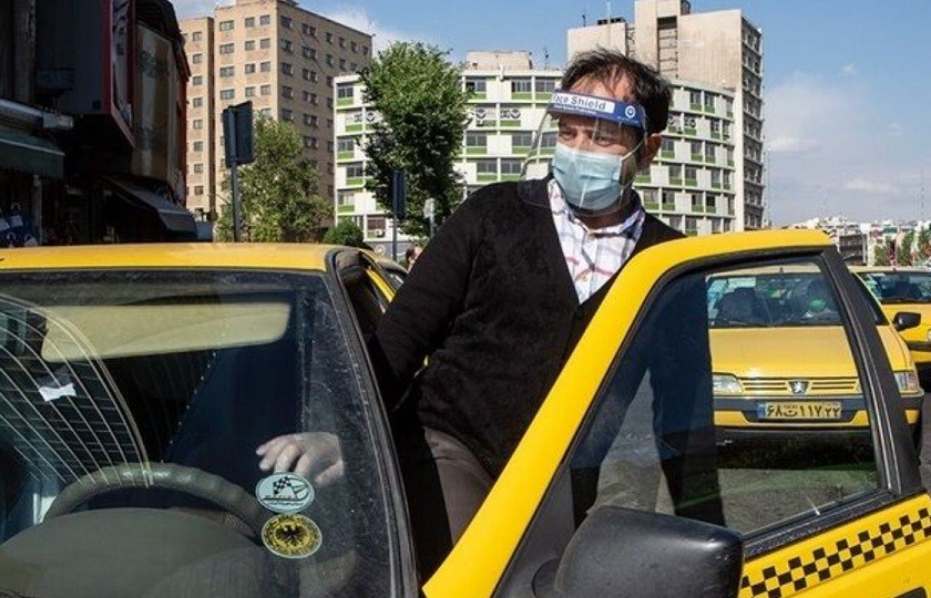 جریمه عدم استفاده از ماسک در تاکسی
