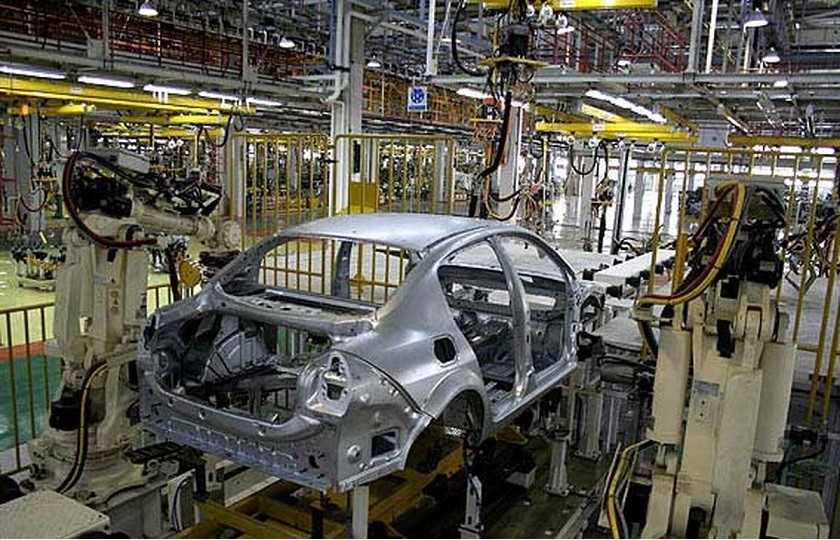 رشد 18.8 درصدی تولید تولید انواع خودروها