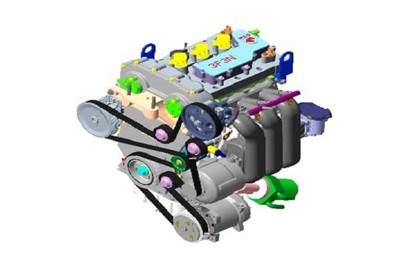 نصب موتور جدید بر روی خودروها از سال 1400 / اولین موتور سه استوانه ملی رونمایی شد