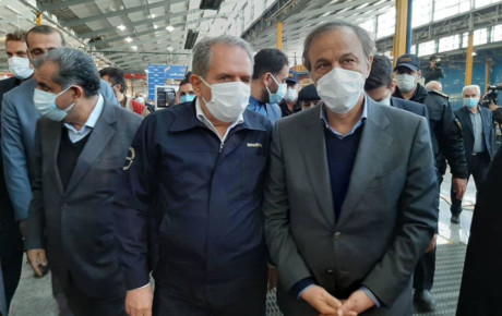 رونمایی از کامیونت ایرانی و افتتاح خط تولید مینی بوس پگاسوس