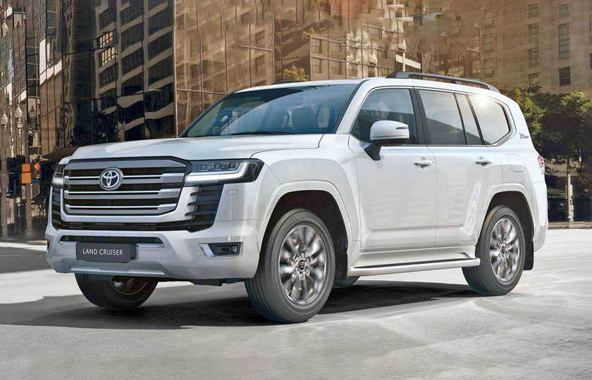 خودرو جدید پلیس کشور امارات ، تویوتا لندکروز 2022