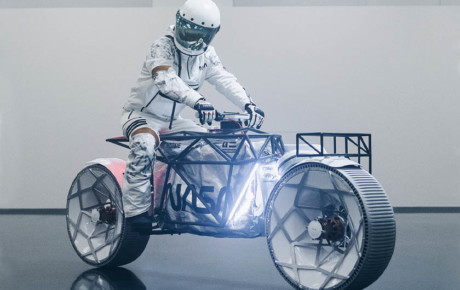 ساخت اولین موتورسیکلت مخصوص کره ماه