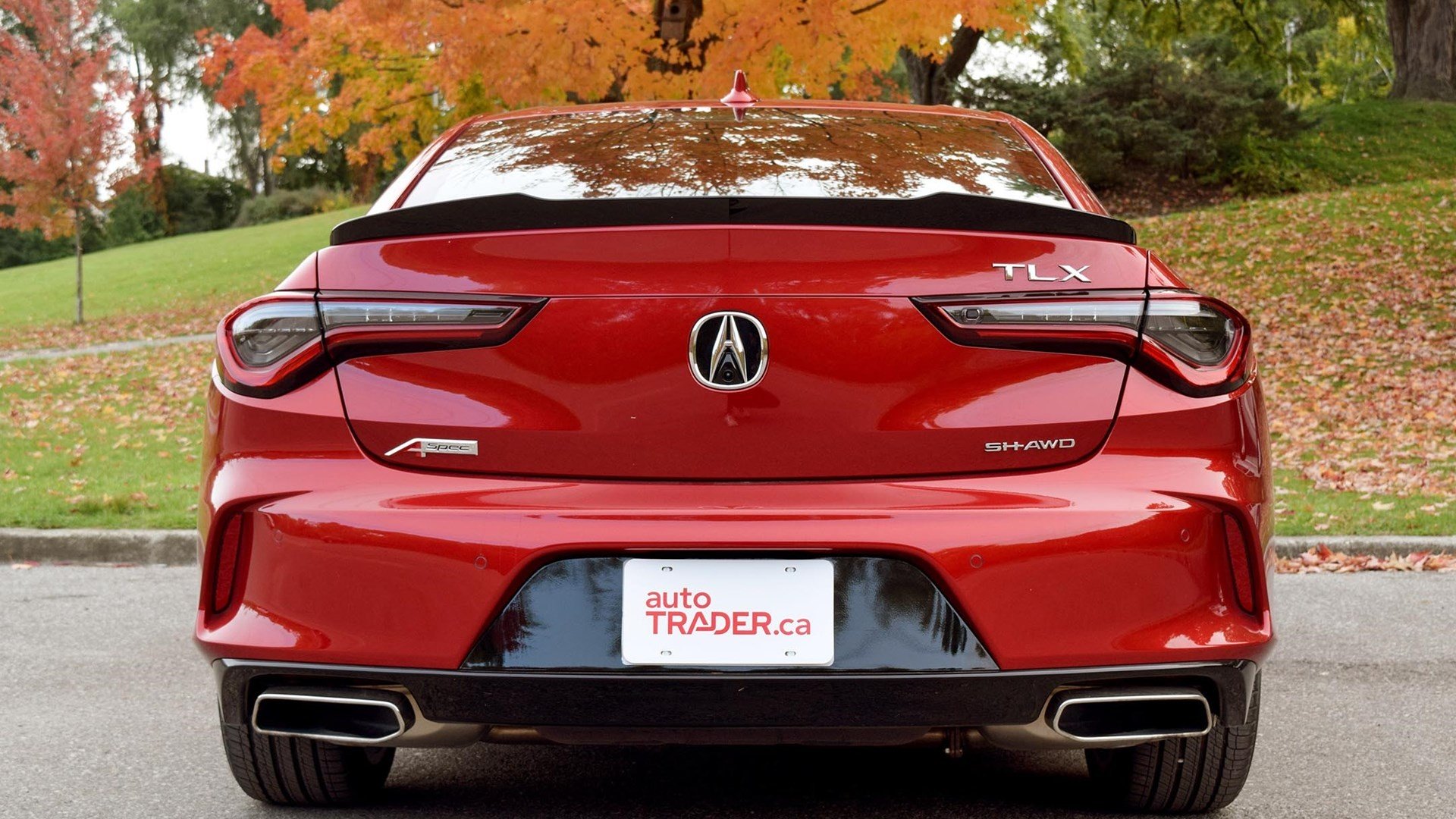 نمای عقب آکورا TLX 2021-2022