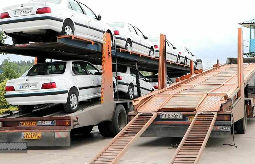 افزایش ظرفیت ناوگان حمل و نقل محصولات ایران خودرو