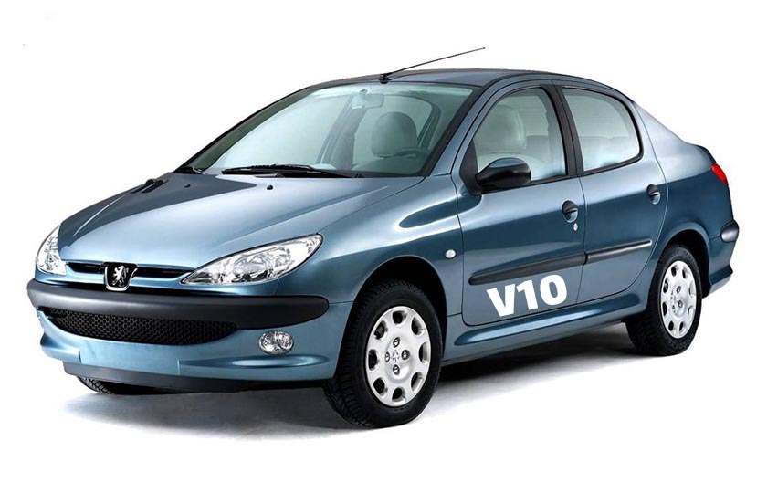 پژو 206 صندوقدار V10