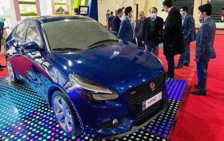 خودروی جدید ایرانی YP110 در نمایشگاه خودرو زنجان