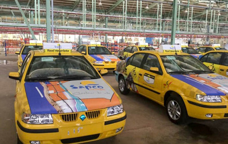 تاکسی‌ سمند در اختیار رانندگان سنگالی