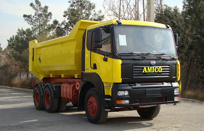 عرضه کامیون آمیکو 2631 با استاندارد یورو 5 پلاس