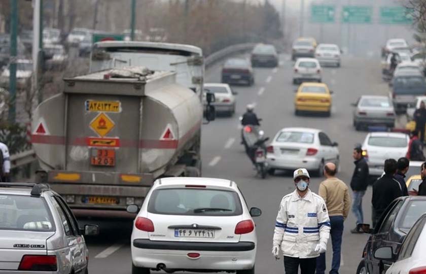 جریمه حدود ۴ میلیون بار خودروهای دودزای تهران