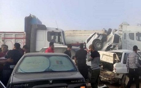 رعایت نشدن استاندارد‌ها دلیل تصادف زنجیره‌ای بهبهان