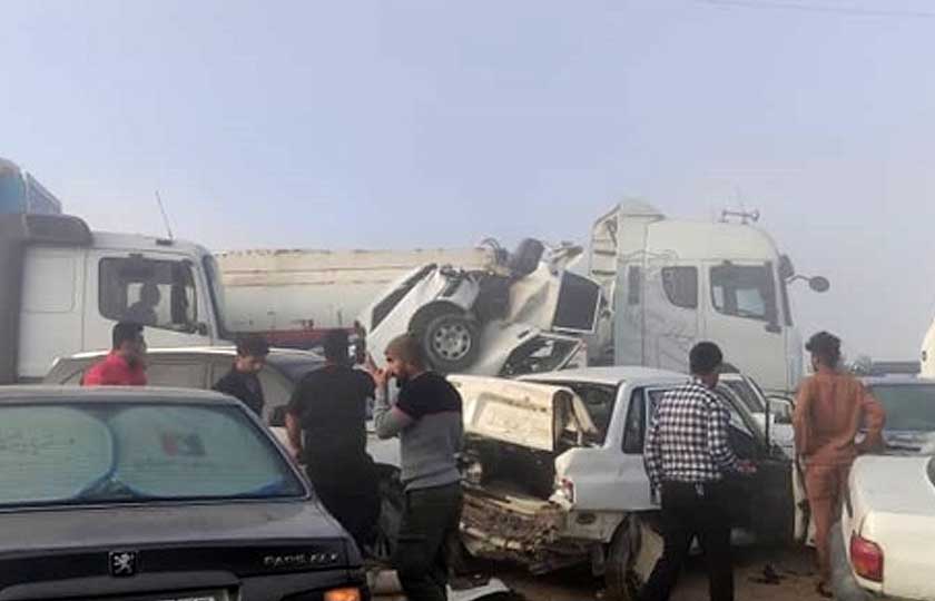 واکنش ایران خودرو به حواشی تصادف زنجیره ای بهبهان