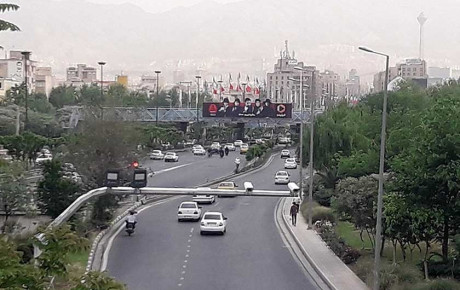 خلوت بودن وضعیت ترافیکی معابر بزرگراهی تهران