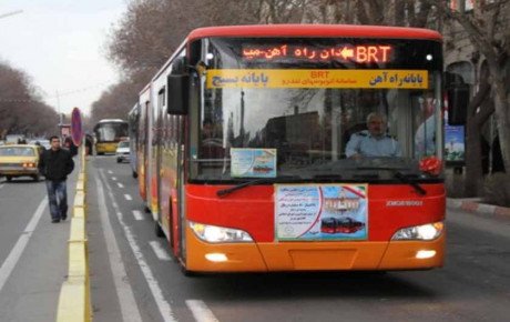 افزایش ۳۵ درصدی قیمت بلیت اتوبوس در تهران