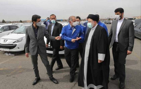 بازدید سرزده رئیس‌ جمهور از ایران خودرو