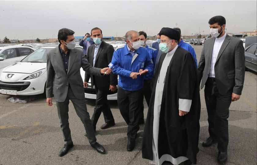 بازدید سرزده رئیس‌ جمهور از ایران خودرو