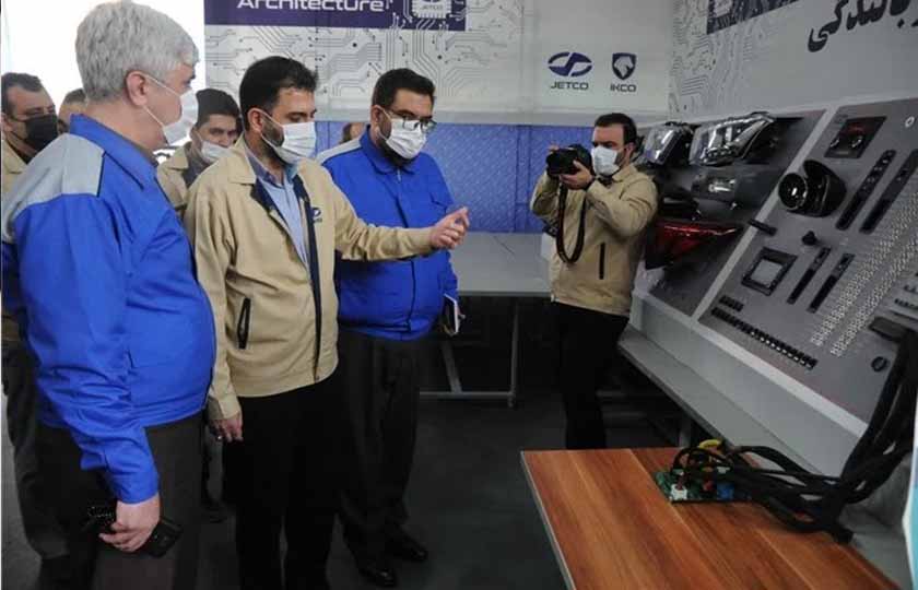 بازدید مدیر عامل ایران خودرو از شرکت جتکو