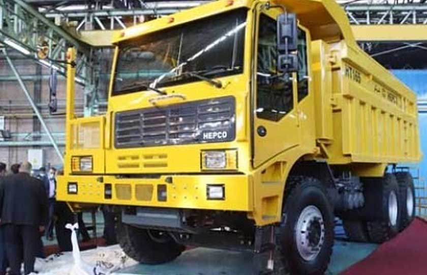 رونمایی آفرود تراک ۶۵ تن هپکو