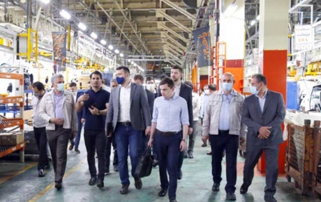 بازدید مدیران ایلابوگای جمهوری تاتارستان روسیه از سایپا