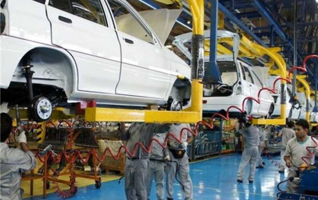 بررسی خروج خودروها از خط تولید