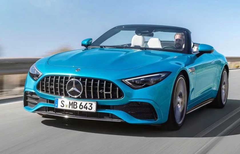 معرفی مرسدس بنز AMG SL43 با موتور چهار سیلندر