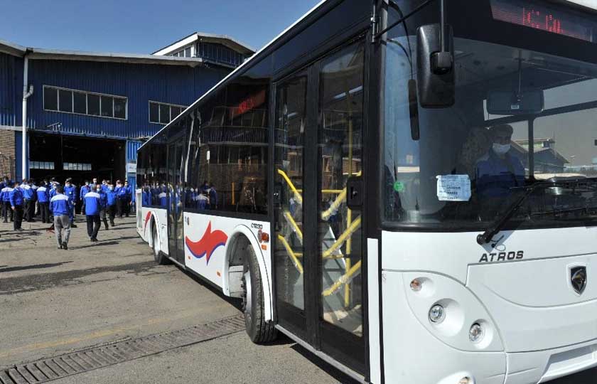 آغاز صادرات اتوبوس آتروس به کشور ترکمنستان
