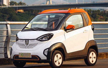 خودرویی برقی کوچک بائوجون E100