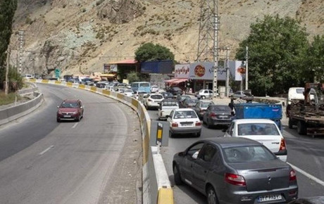 دلیل مسدود شدن جاده هراز