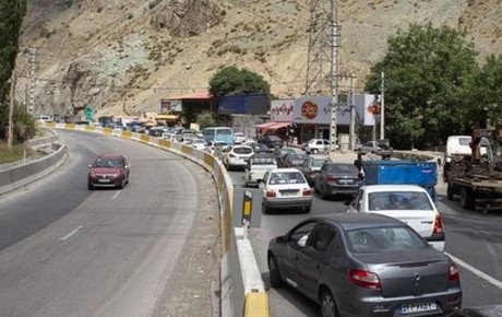 دلیل مسدود شدن جاده هراز