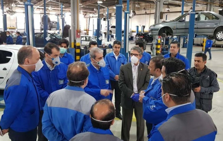کاهش ۳۹ درصدی مراجعات به شبکه خدمات ایران خودرو