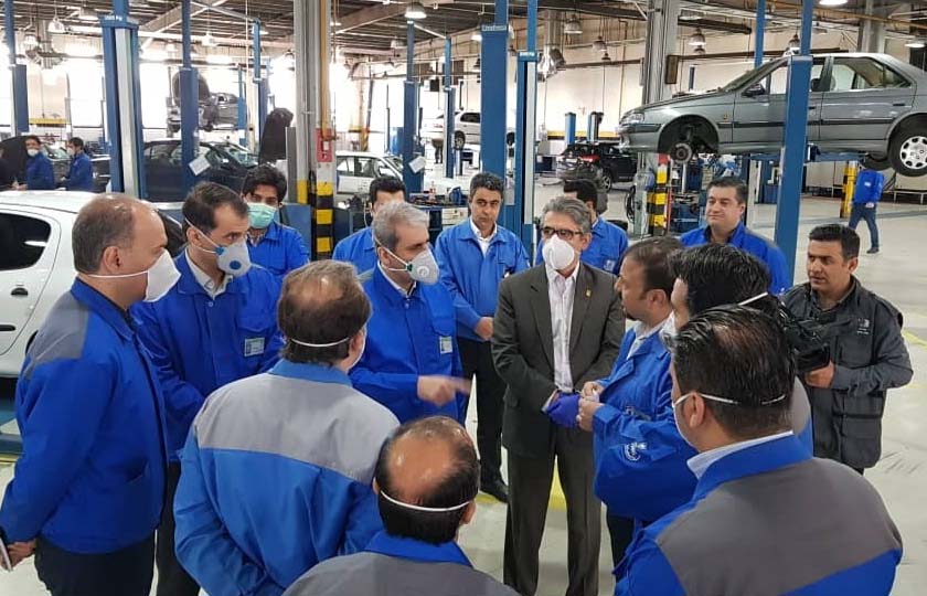کاهش 39 درصدی مراجعات به شبکه خدمات ایران خودرو