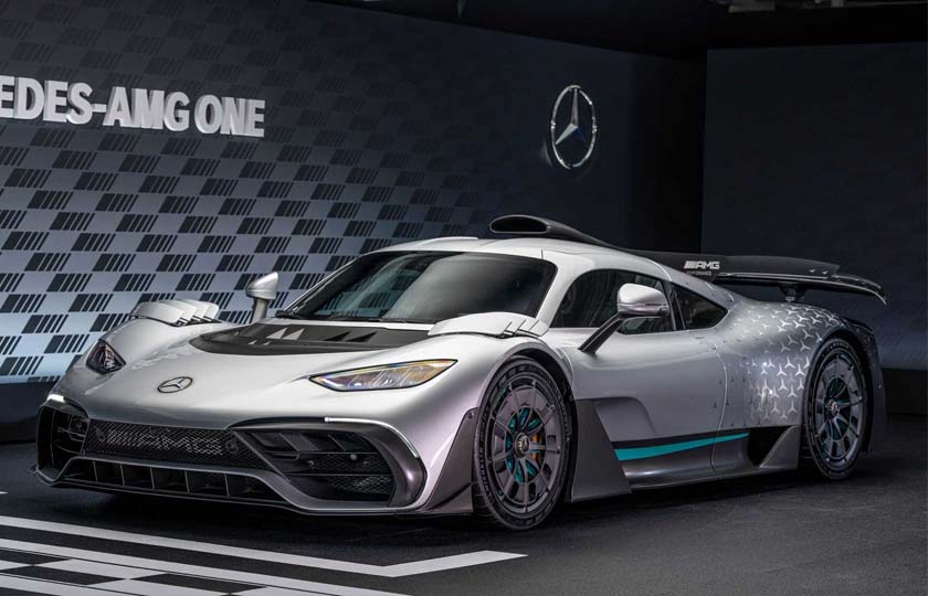 رونمایی ابرخودرو مرسدس بنز AMG ONE