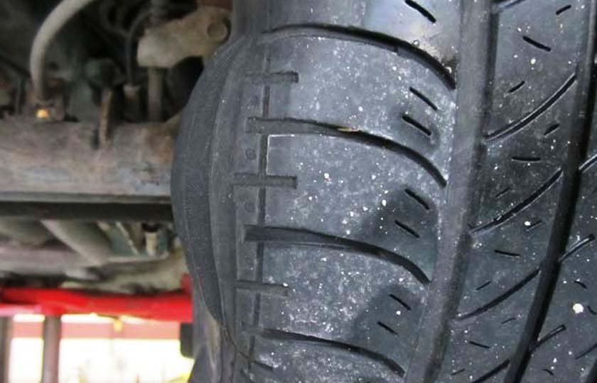 راه های رفع تاول و برآمدگی لاستیک خودرو